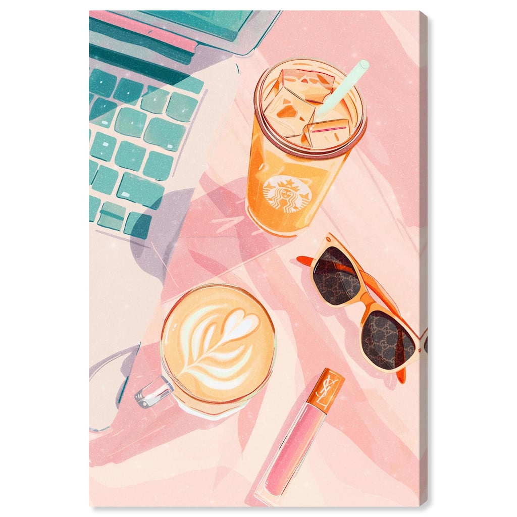 Summer Studies Canvas by Art Remedy, Gallery Wrapped