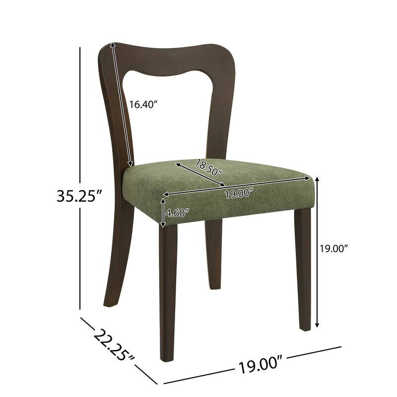 Wood Dining Chair Side Chair (Set of 2)
