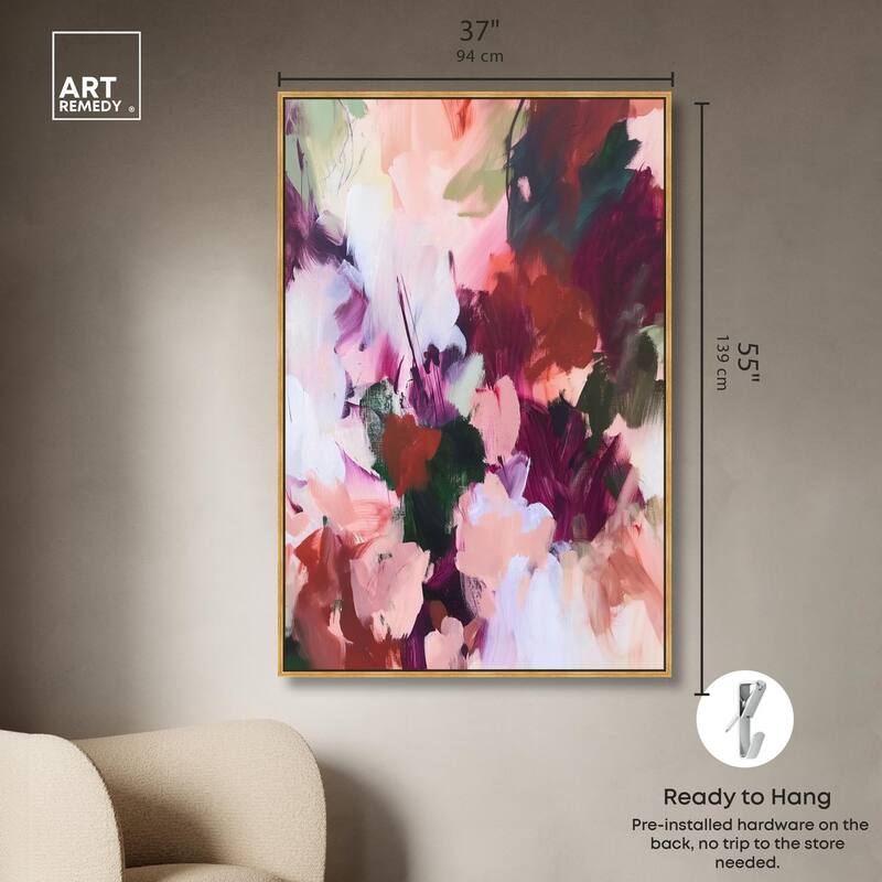 Adelas Garden I Canvas by Art Remedy