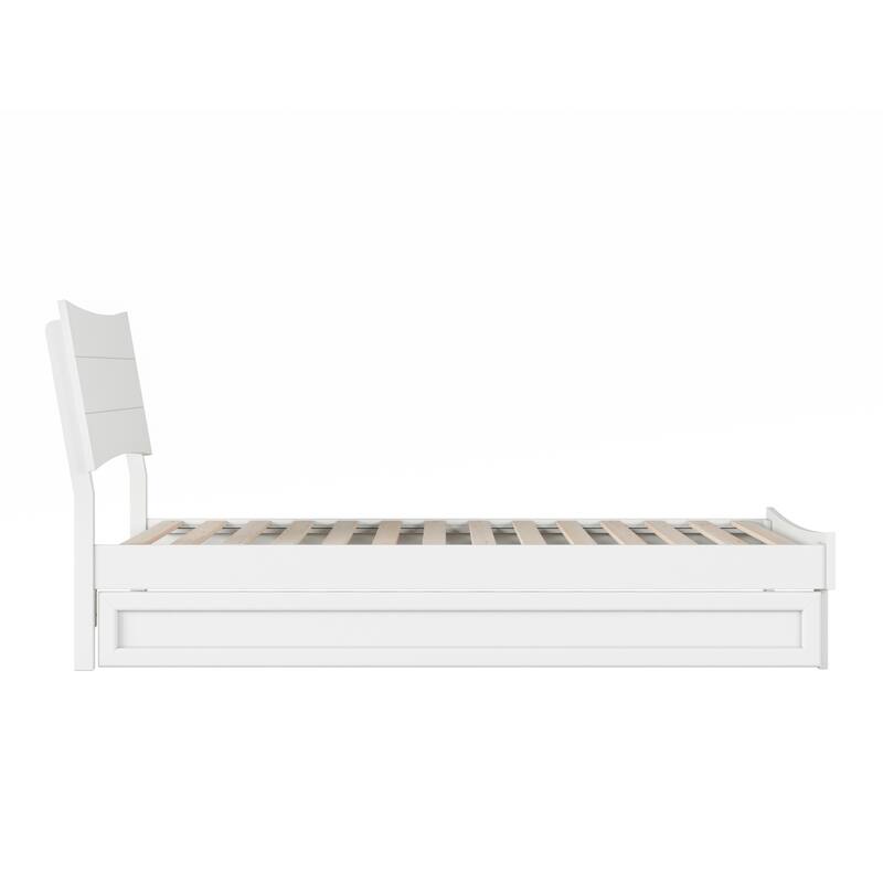Phoenix Wood Platform Bed with Trundle