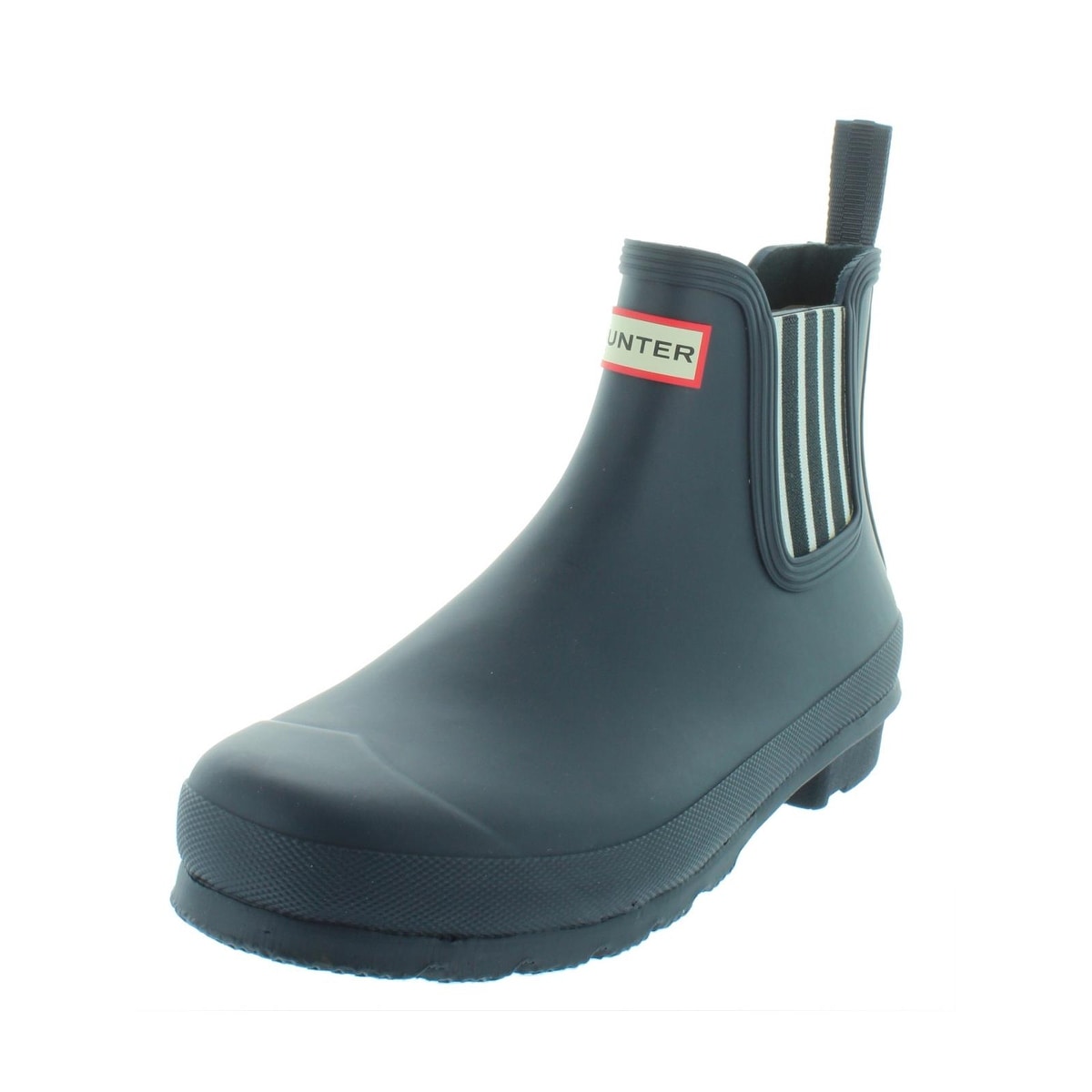 hunter garden stripe chelsea boots