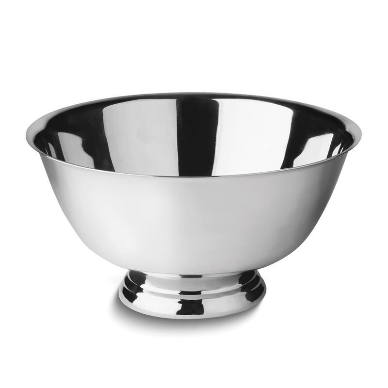 Curata Elengance Stainless Steel Revere 8 Inch Diameter Bowl