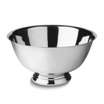 Curata Elengance Stainless Steel Revere 8 Inch Diameter Bowl
