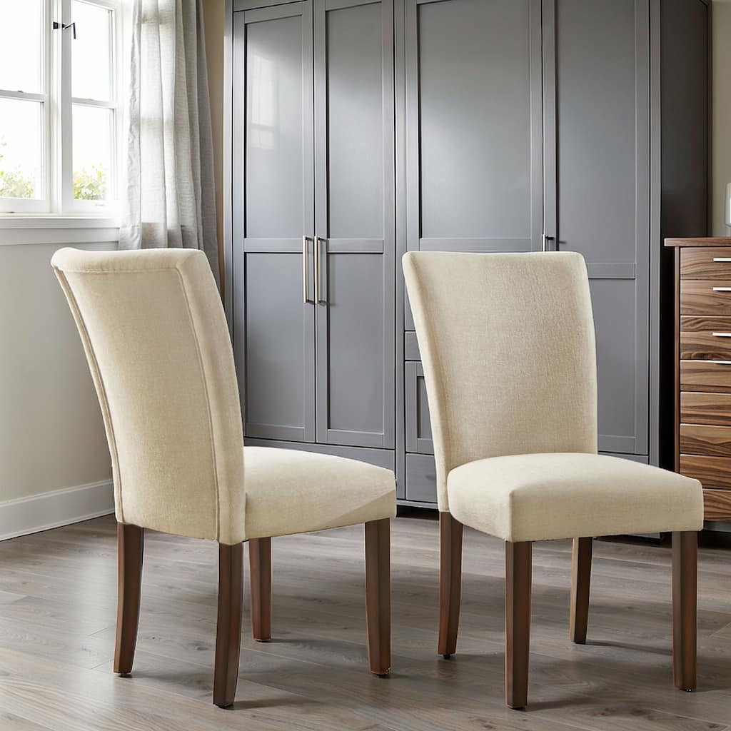 Dinant Upholstered Parson Dining Chairs (Set of 2)