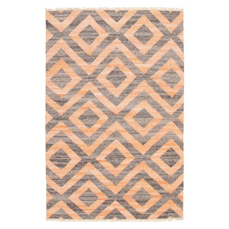 Ankara FW Copper Kilim 5'1" x 7'10" - 5'1 x 7'10 - Copper - 5'1 x 7'10