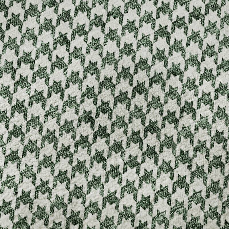 Premium Washable Super Soft Modern Houndstooth Mayfield Rug