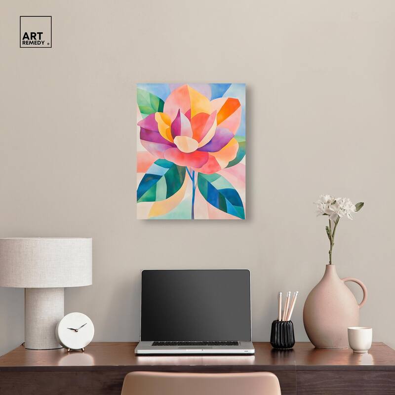 Ail Geofloral I Canvas by Art Remedy, Gallery Wrapped