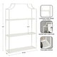 preview thumbnail 42 of 69, Kate and Laurel Ciel 4-tier Wall Shelf