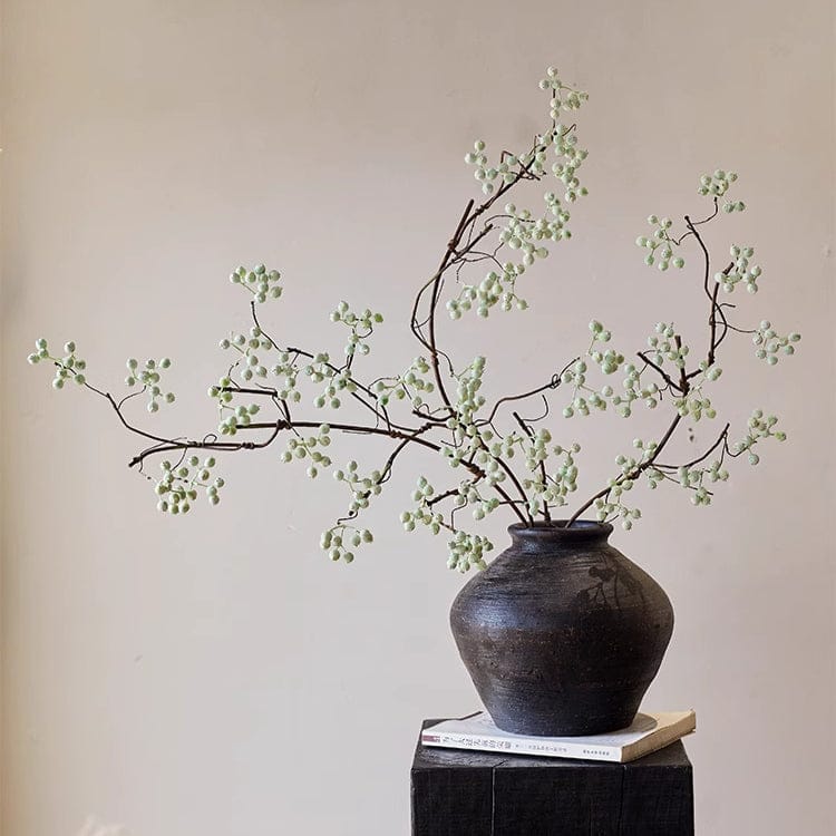 RusticReach Zen Style Light Green Berry Stem 37.8" Tall