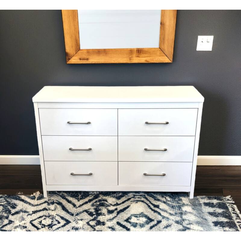 Slide Logic 6 Drawer Low Boy Dresser