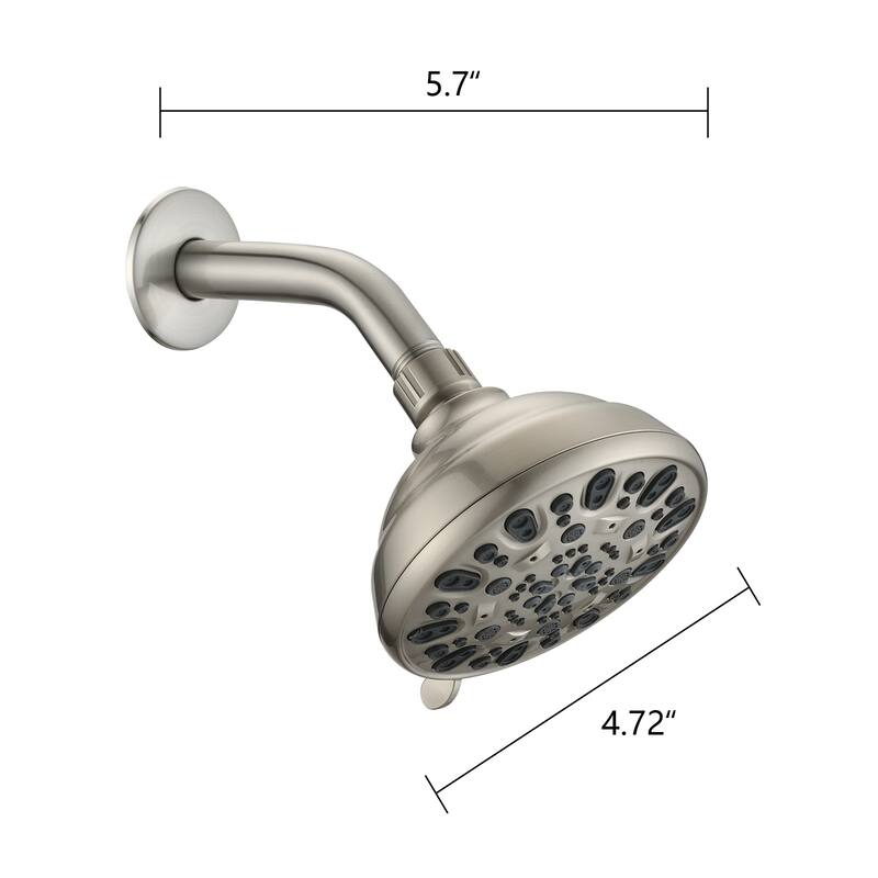 YASINU 7 Function Shower Head High Pressure Shower Heads Adjustable