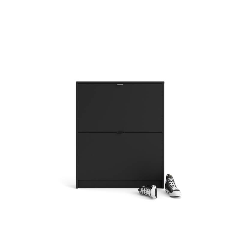 Porch & Den Cambria 2-Drawer Shoe Cabinet