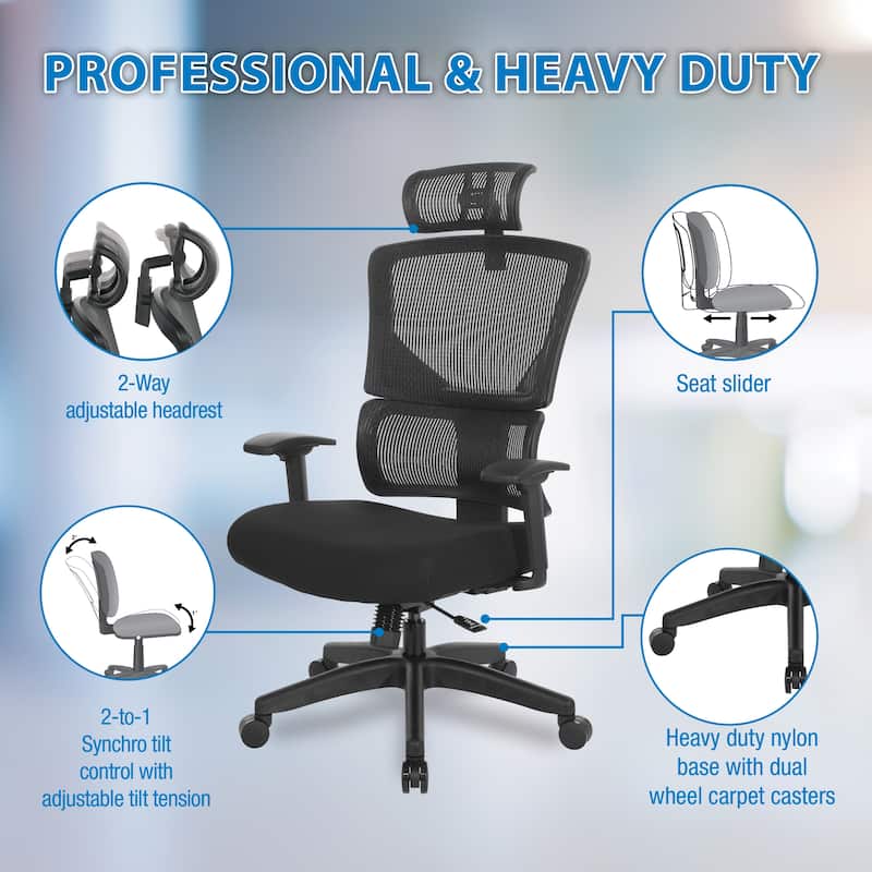Big & Tall Vertical Managers Chair