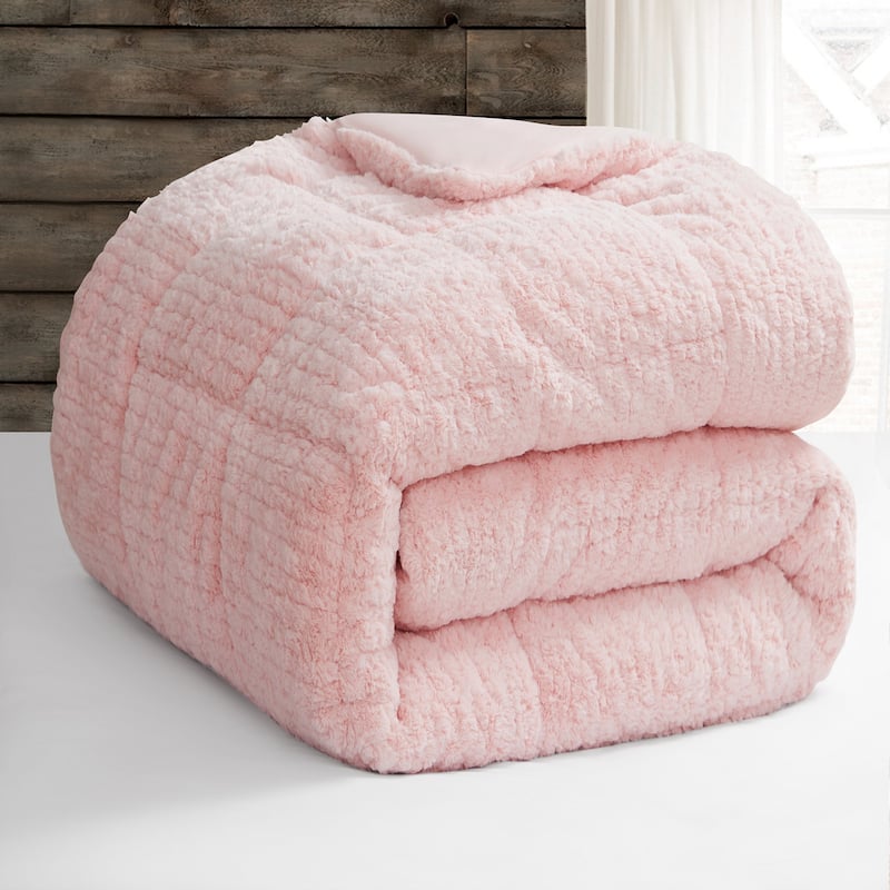 Truth Be Told - Coma Inducer® Oversized Comforter - Rose Taupe