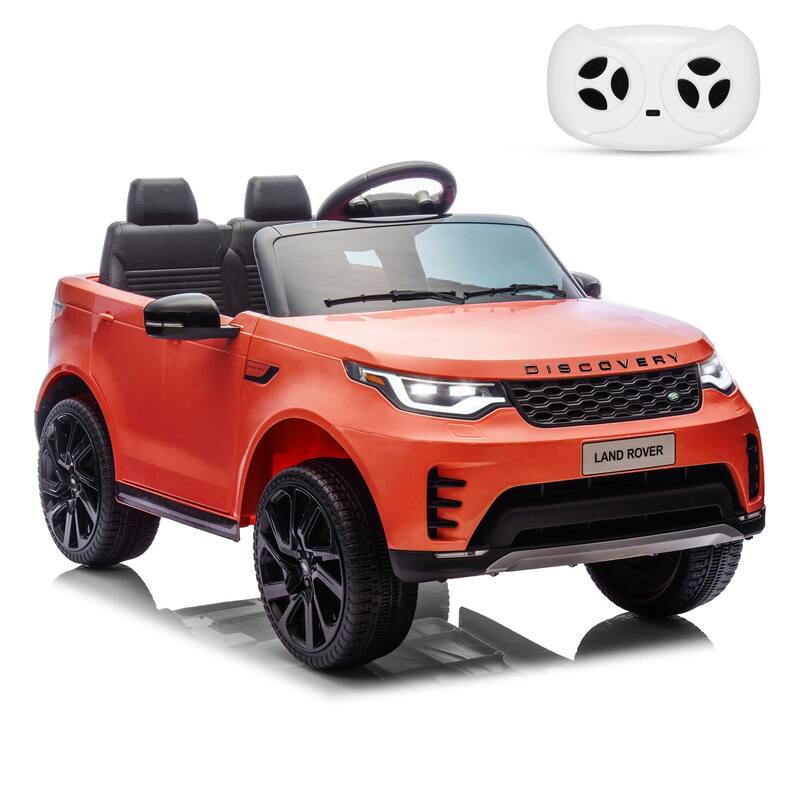 12V Licensed Land Rover 2 Seater Ride on Car for Kids - Red