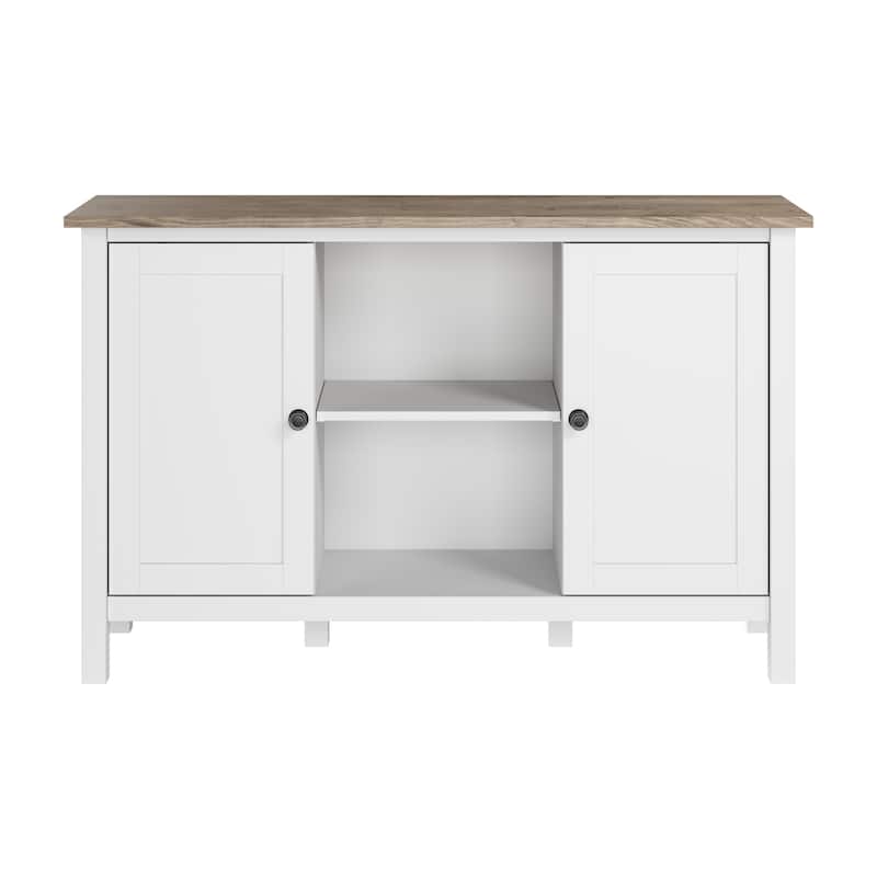 Salinas Small Storage Cabinet with Doors and Shelves by Bush Furniture