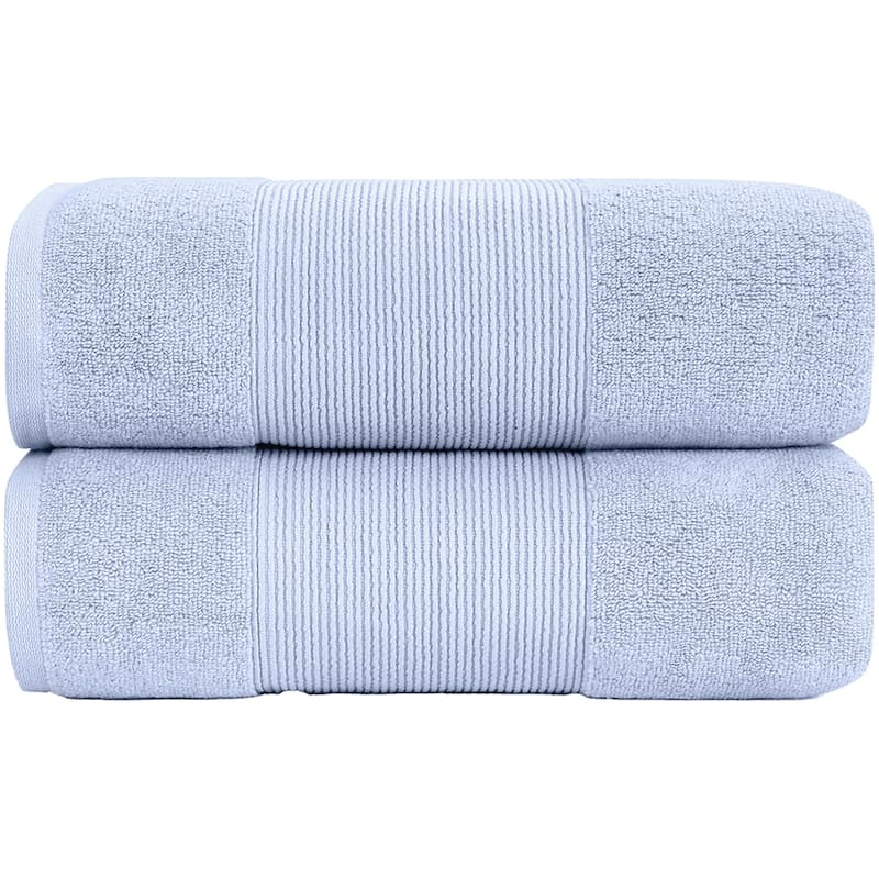Modern Threads Air Cloud 2-Pack Oversized Bath Sheet Set
