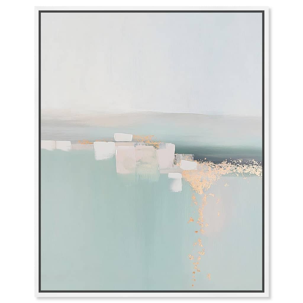 Shimmering Calm Canvas by Art Remedy