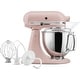 preview thumbnail 5 of 4, KitchenAid Artisan Series 5 Quart Tilt-Back Head Stand Mixer in Feather Pink