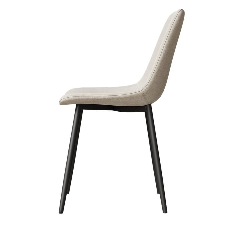 Dining Chairs Set of 4 Modern Kitchen Dining Chairs,Linen Padded Seats