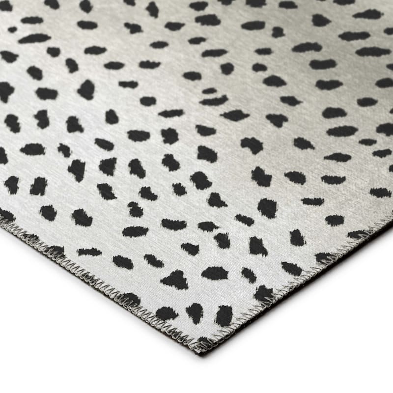 Indoor/ Outdoor Addison Safari Gazelle Animal Print Washable Area Rug