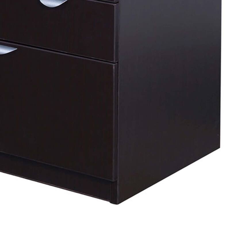 Ley 4 Drawer Lateral File Cabinet, Mocha Brown Office Storage