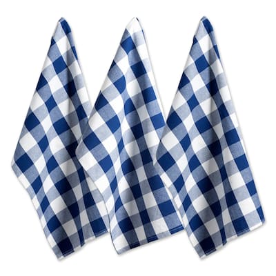 Design Imports Buffalo Check Dishtowel Set of 3 (30 inches long x 20 inches wide)