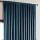 preview thumbnail 7 of 58, Exclusive Fabrics Extra Wide Heritage Plush Velvet Room Darkening Curtain (1 Panel)