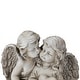 preview thumbnail 6 of 4, Double Cherubs with Heart Statue - 9"