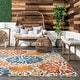 preview thumbnail 6 of 8, Nuloom Ronda Bold Floral Indoor/Outdoor Area Rug