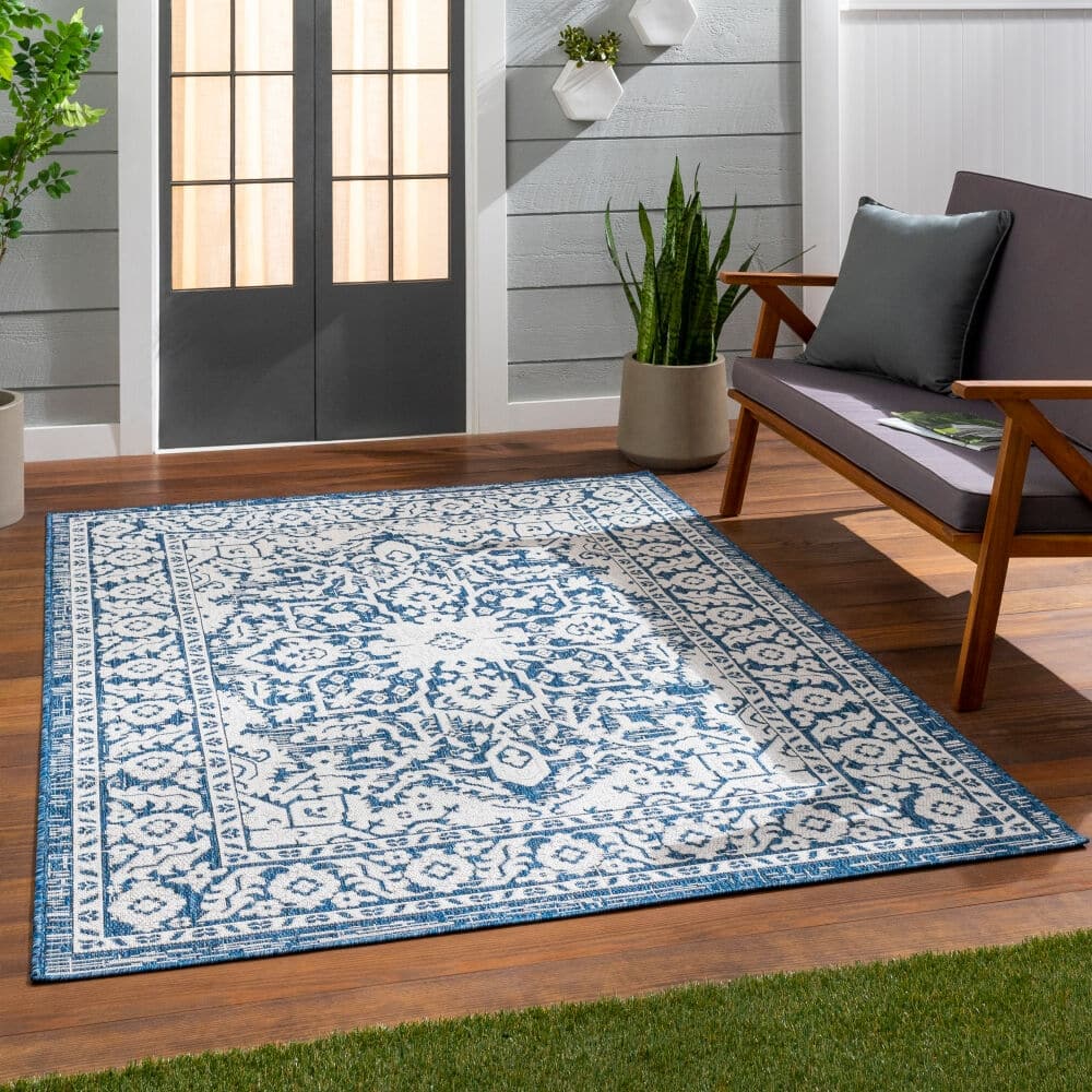 Livabliss Eagean Traditional Indoor/Outdoor Area Rug