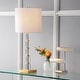 preview thumbnail 7 of 15, Nala 28.5" Crystal LED Table Lamp, Clear/Brass (Set of 2) by JONATHAN Y