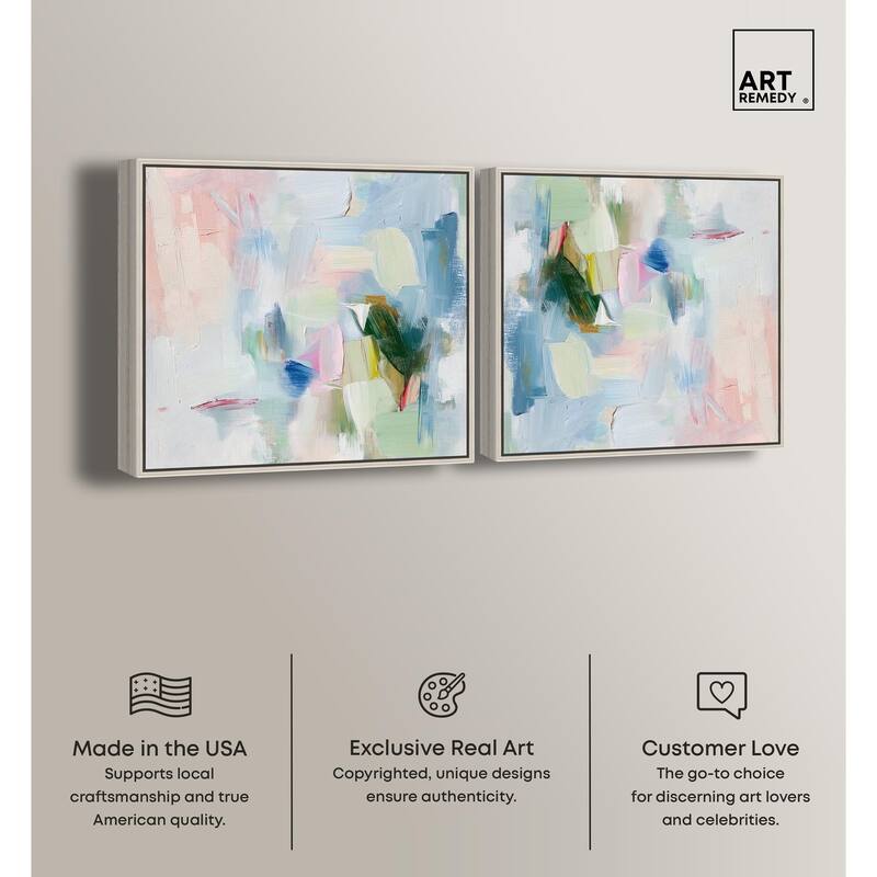 Floral Tin Canvas by Art Remedy