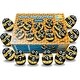 preview thumbnail 1 of 2, Yellow Door Honey Bee Number Stones, Set of 20 - Black, Yellow, White Black, Yellow, White - Kids