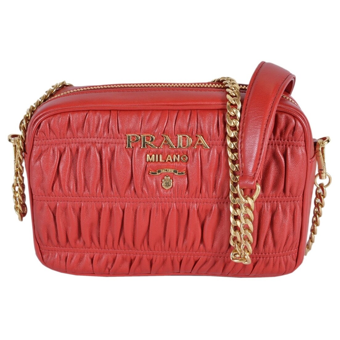 prada crossbody bag red