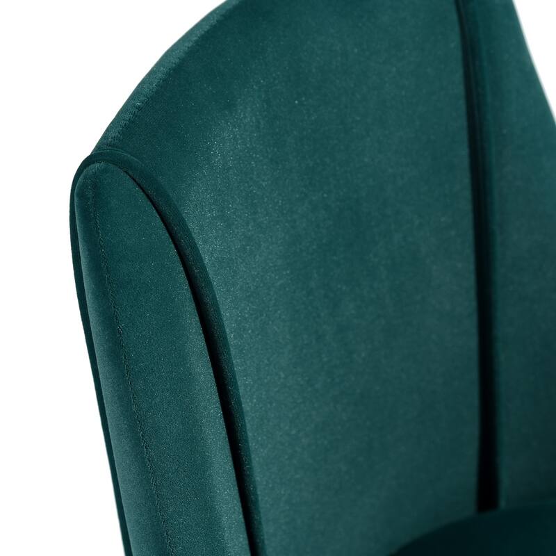 HomyLin Set of 2 Velvet Side Chair for Dining Room Home Kitchen