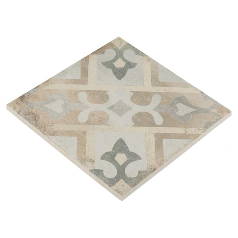 Merola Tile D'Anticatto Decor Laterza 8-3/4" x 8-3/4" Porcelain Floor and Wall Tile