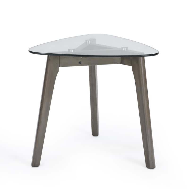 Wasco Indoor Wood and Glass Table Set by Christopher Knight Home