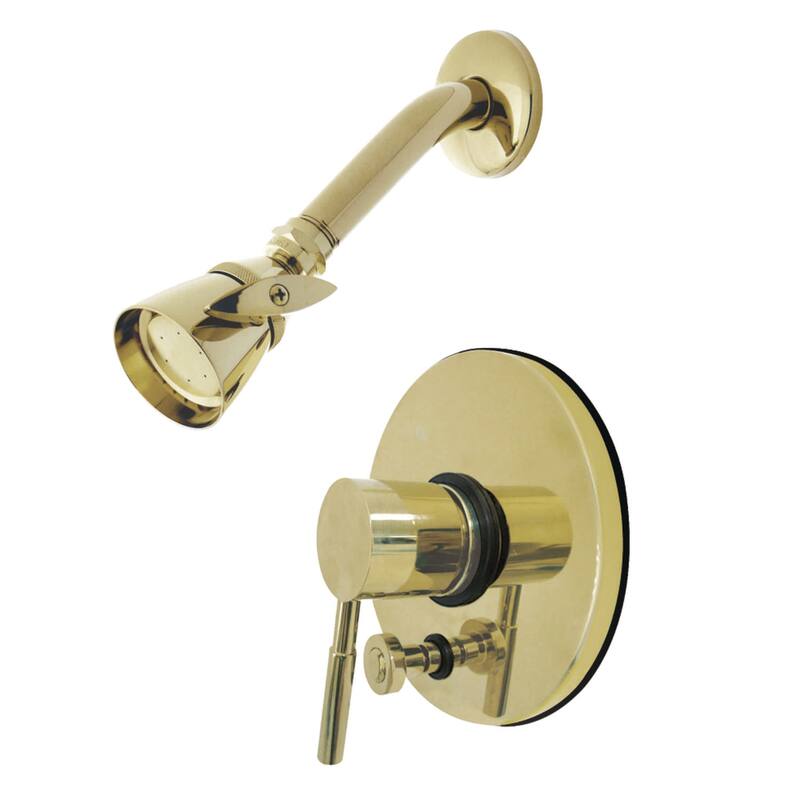Kingston Brass Concord Shower Only Trim Package with 1.8 GPM Single - Polished Brass