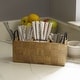 preview thumbnail 6 of 5, Mikasa Gourmet Basics Avery Checkered Wood Flatware Caddy