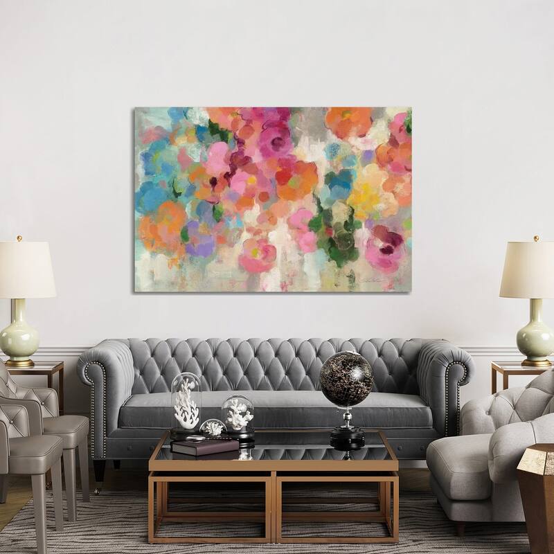 iCanvas "Colorful Garden I" by Silvia Vassileva Canvas Print