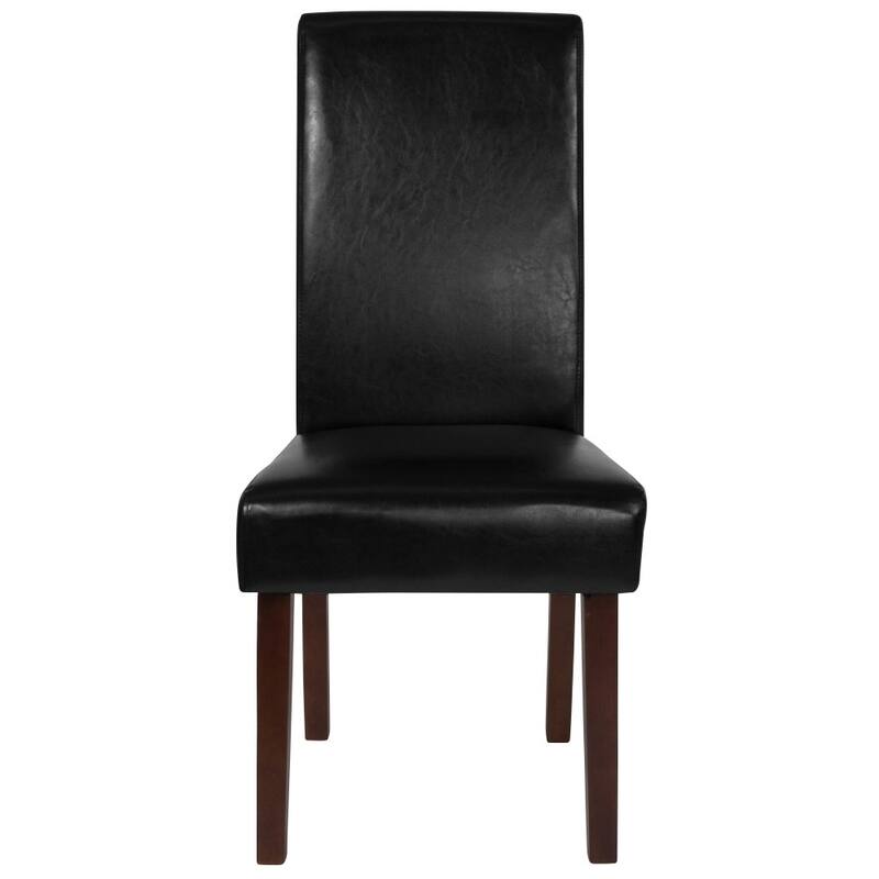 Tufted Parsons Chair with Side Panel Detail