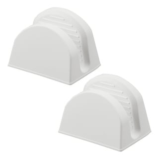 Yamazaki Home Magnetic Pot Holders - Set of 2, Silicone - L 2.76 x W 3.62 x H 2.83 inches