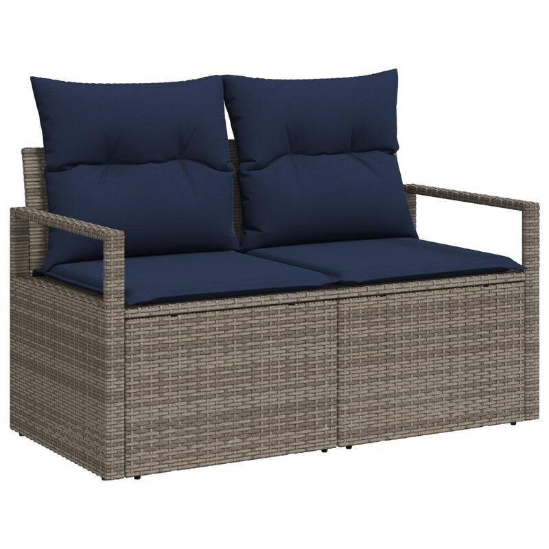 6/7 Piece Modular Outdoor Sofa Set with Cushions - 113×48×27.2