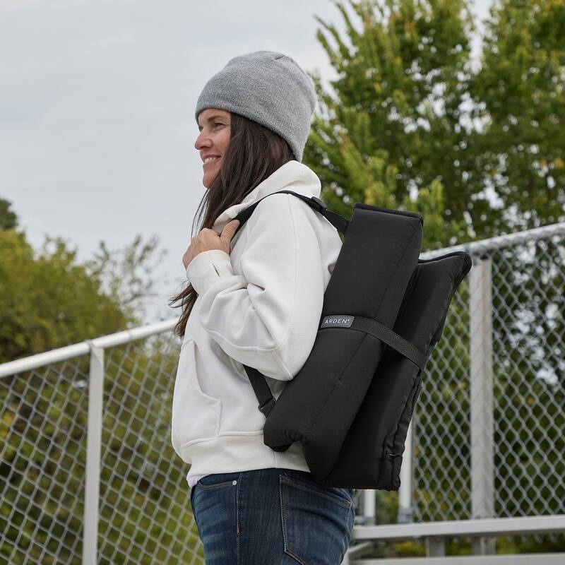 ARDEN Heated Stadium Seat, Foldable, Lightweight With Carrying Strap