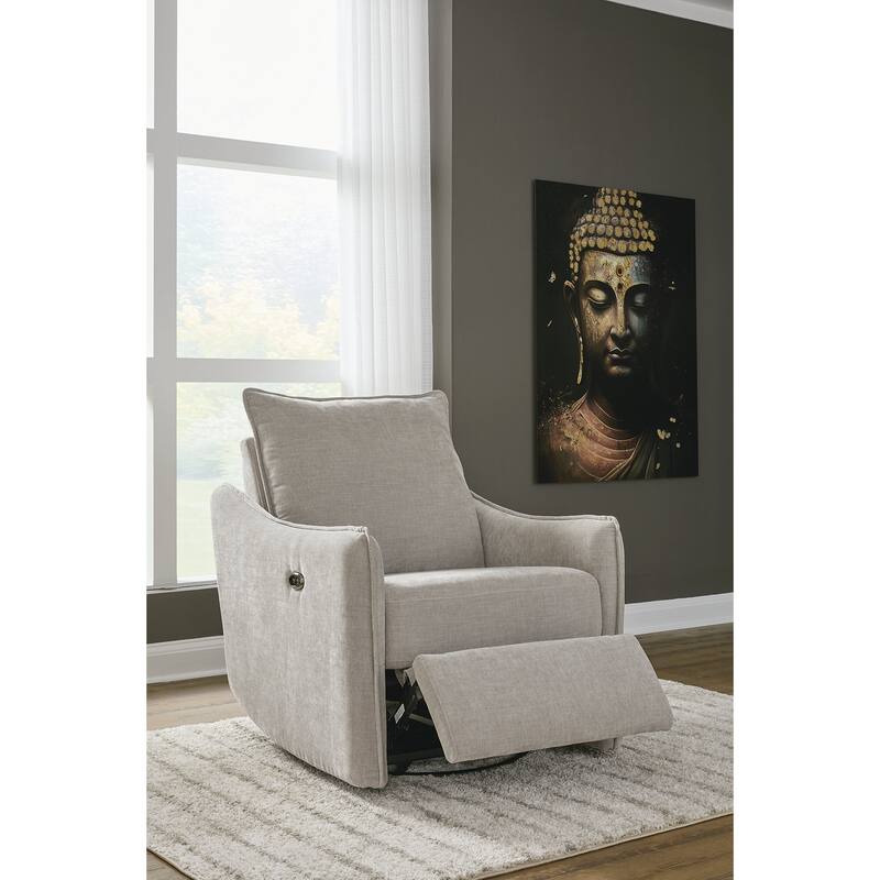 Signature Design by Ashley McBurg Swivel Power Recliner