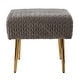 preview thumbnail 5 of 5, Harper Blvd Maclay Contemporary Gray Fabric Ottoman