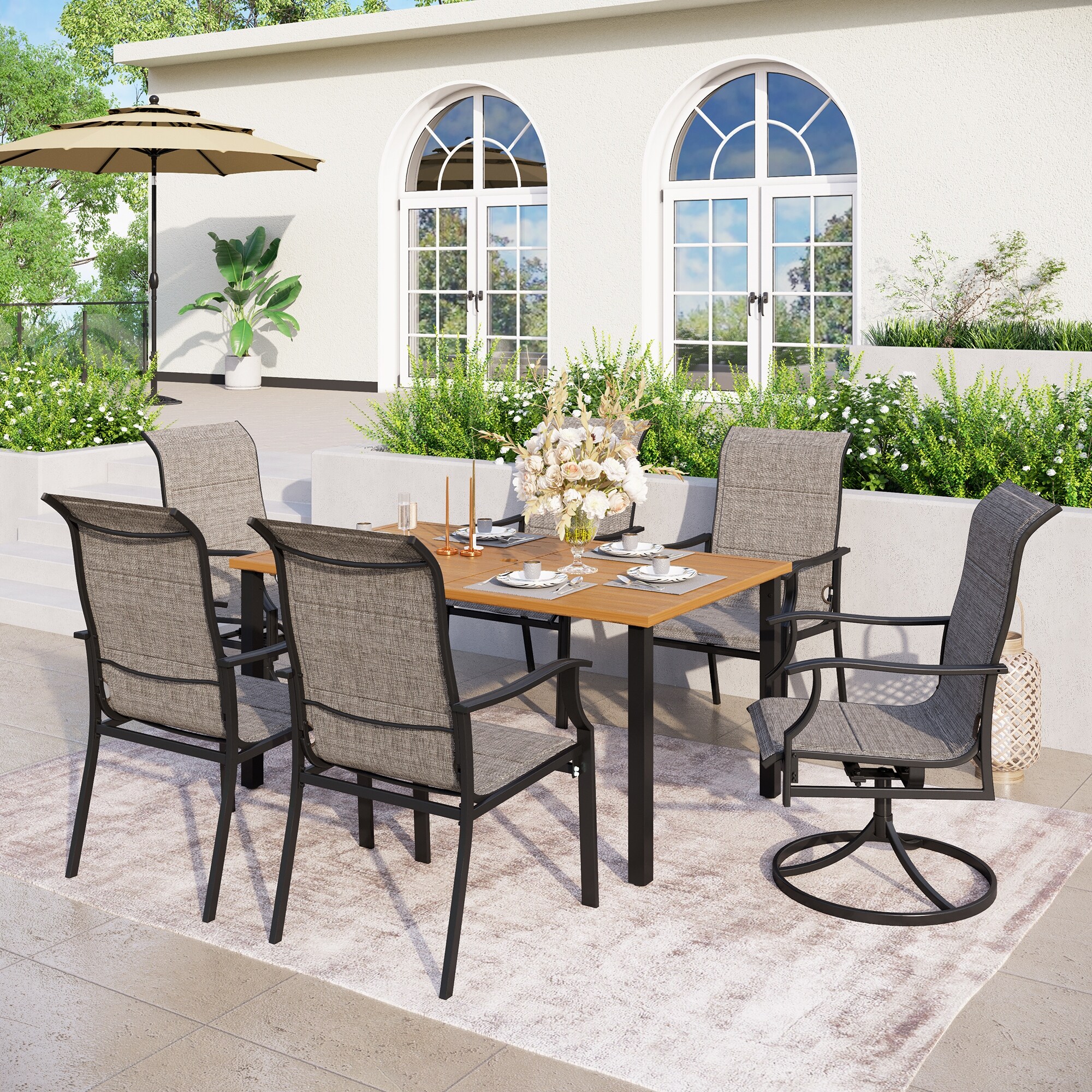 7 piece 2025 sling dining set