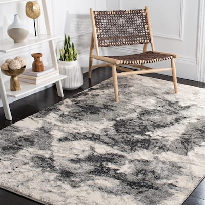 SAFAVIEH Retro Delina Modern Abstract Distressed Rug