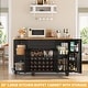 preview thumbnail 18 of 19, 55'' Farmhouse Buffet Cabinet with Charging Station, Coffee Sideboard for Kicthen and Bar